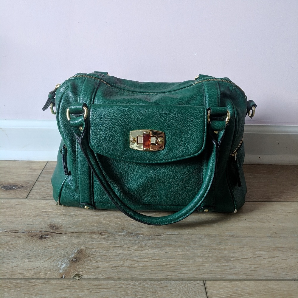 Emerald Green Handbag
